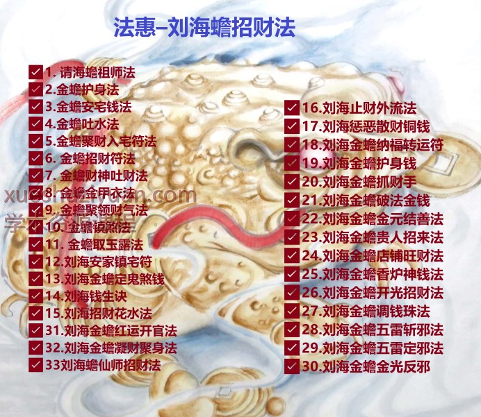 250997 法惠 刘海蟾招财法 音频+课件插图 250997 法惠 刘海蟾招财法 音频+课件插图