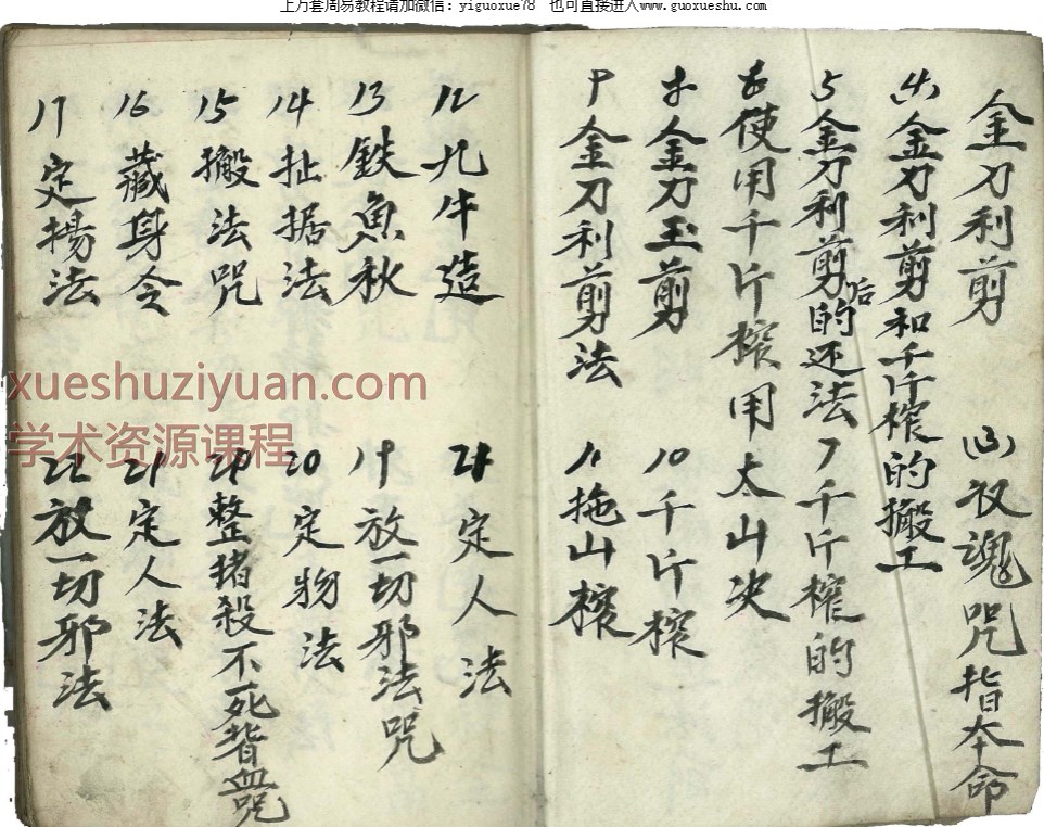 2509143 古籍《河南鲁班二教·咒邪·斗法·保安·仙法卷》-70筒子页Y插图1