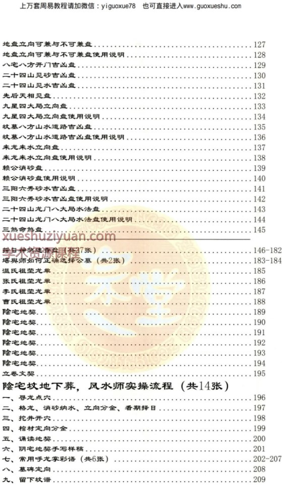 2509190无极阁《地理技法实用总汇、大房、二房、三房、分房法》216页–彩色版本Y插图1