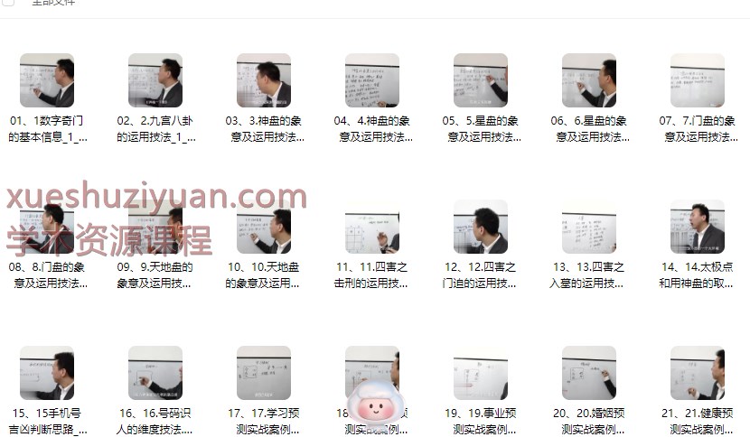 2509274 冯嘉铭数字奇门穿壬手机号预测技法体系中级课程21集视频,有字幕Y插图 2509274 冯嘉铭数字奇门穿壬手机号预测技法体系中级课程21集视频,有字幕Y插图