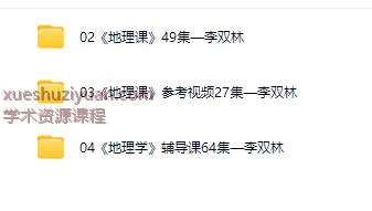 2509293李双林算乎第四期《三元天星风水地理合集3套》正课49集➕辅导课程64集+参考视频27集Y插图