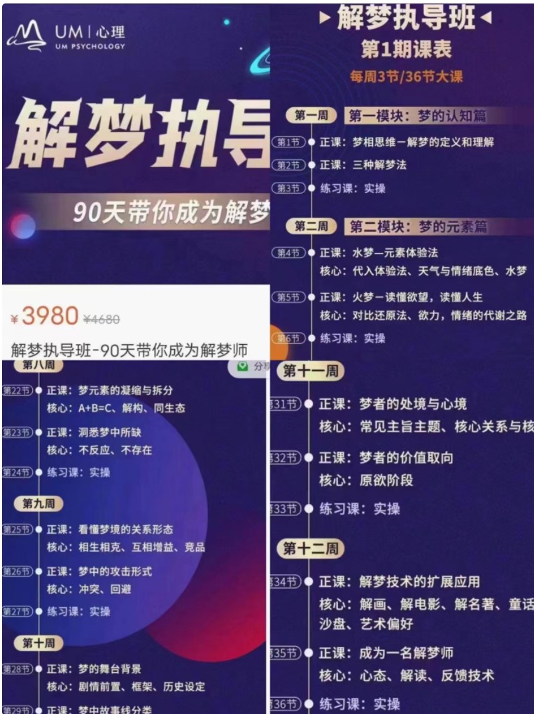 曾奇峰解梦执导班-90天带你成为解梦师（完结）插图