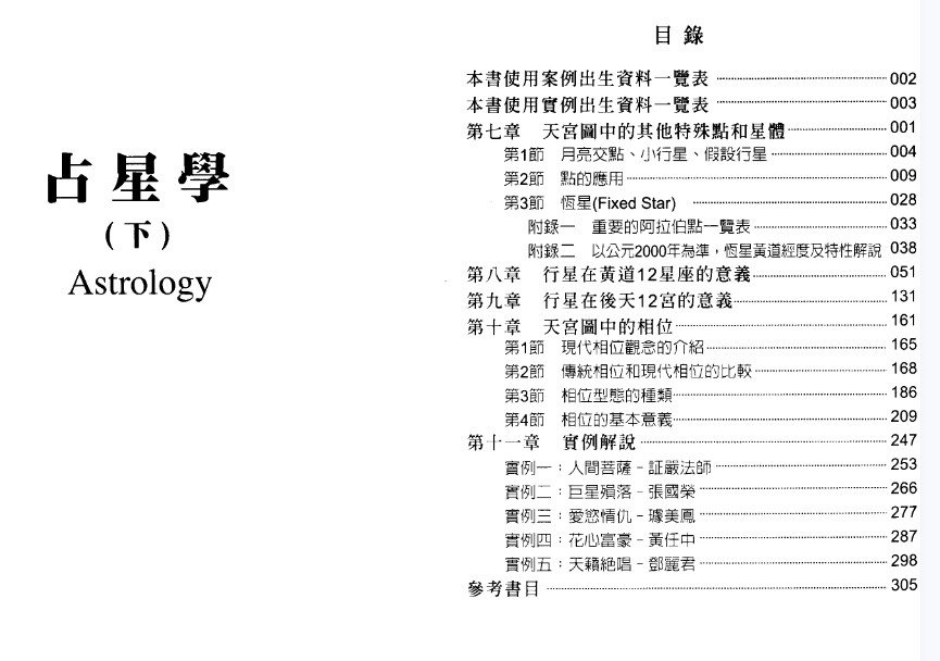 秦瑞生-占星学上册+下册 2本插图1