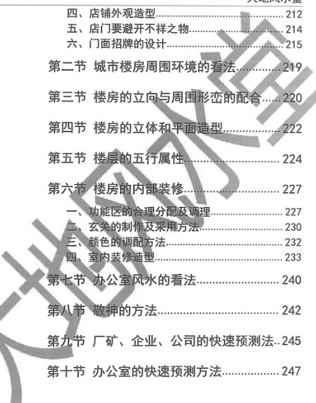 赵存法 一心法师阳宅风水神断 共249页全本插图2