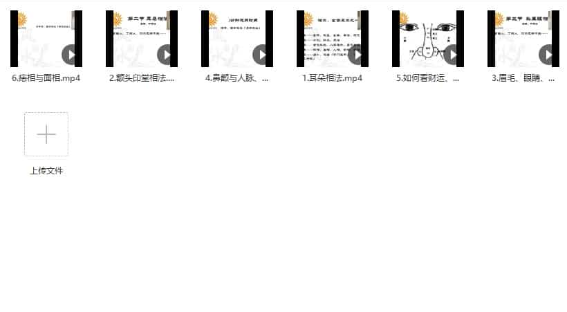 林树炫-观相知心6天速识法 面相学视频6集 百度云下载插图