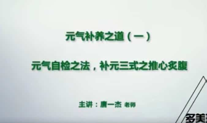 添油接命与补养之道元气检查秘法养生视频教程修真4集插图