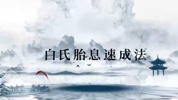 白氏胎息速成法视频7集 胎息功 白茅  2天完成胎息启动 百度盘插图