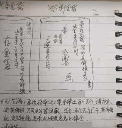 最新清家门补财库烧元宝（视频＋文档图片）插图