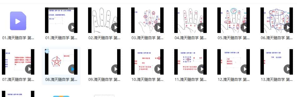 孙福来一滴天髓自学（14集）插图