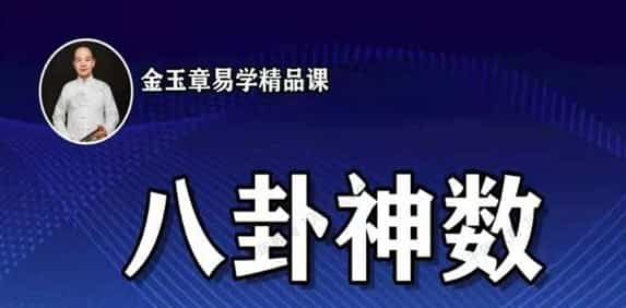 金玉章八卦神数  金玉章 八卦神数课程音频64集插图