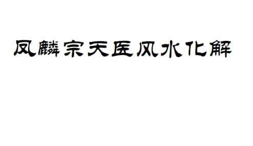 凤麟宗天医风水化解录音讲义笔记文件插图