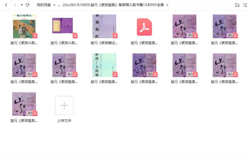 堃元《紫微堂奥》等紫薇斗数书籍13本PDF全集插图