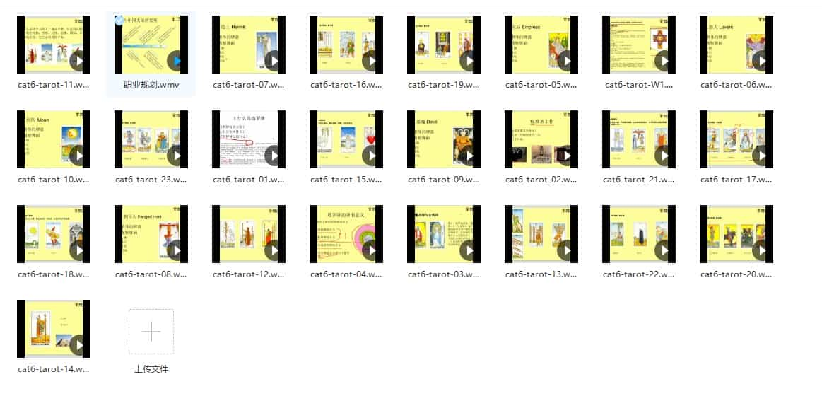 《猫六塔罗牌》塔罗牌意讲解25视频合集下载百度盘插图