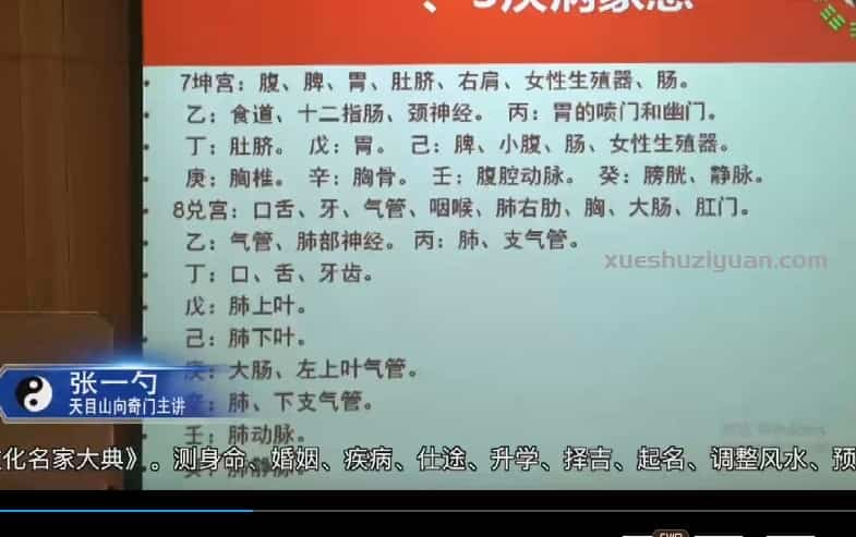 张一勺天目山向奇门视频教学课程插图