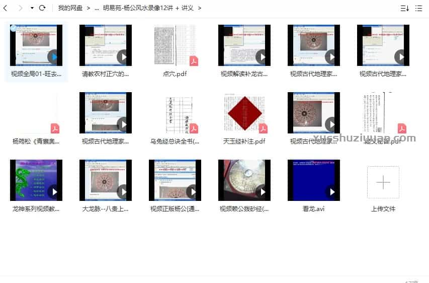明易苑 杨公风水视频课程12集+讲义插图1