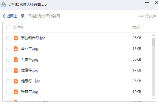 邱裕松秘传天师符视频+符图+讲义插图1