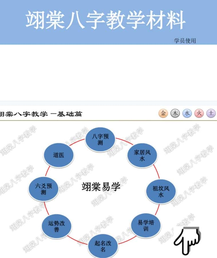 孙翊棠新派八字教学课件167页pdf插图