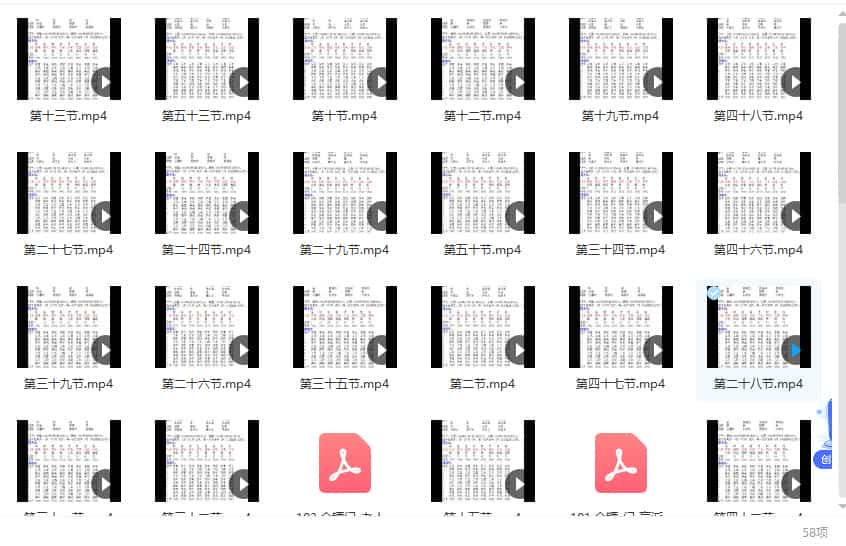 金镖门盲派八字22年55集网络课程视频课程+电子书插图1