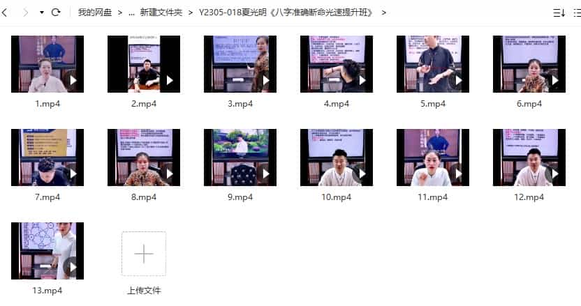 夏光明《八字准确断命光速提升班》13集视频合集插图