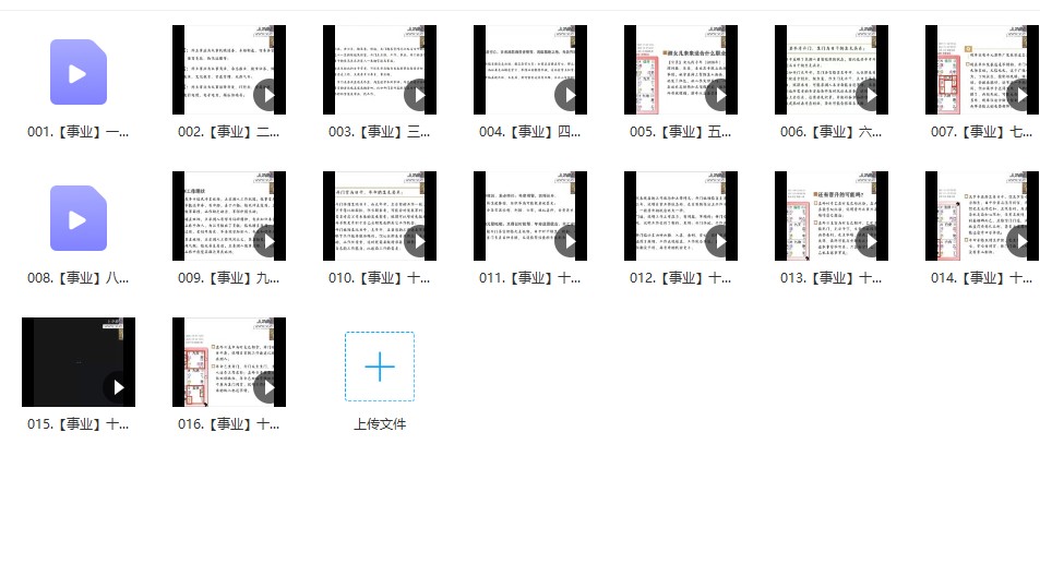 晓星 奇门测事业 视频16集教程 网盘下载插图1