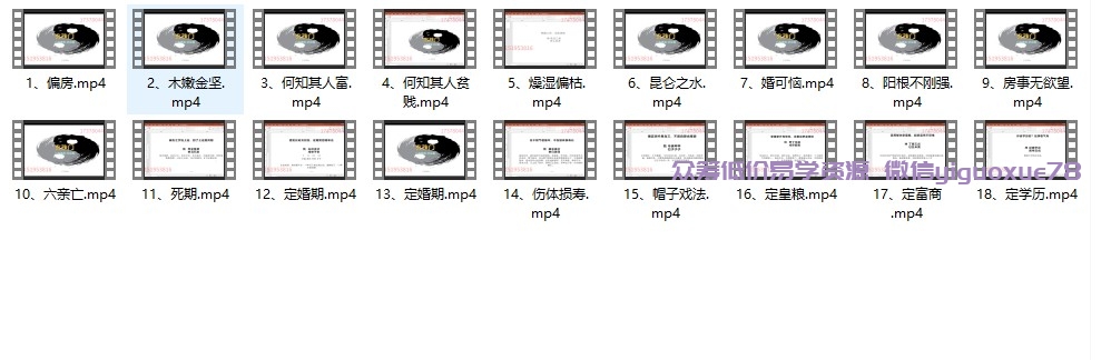 玄珠门八字18集视频课程插图1