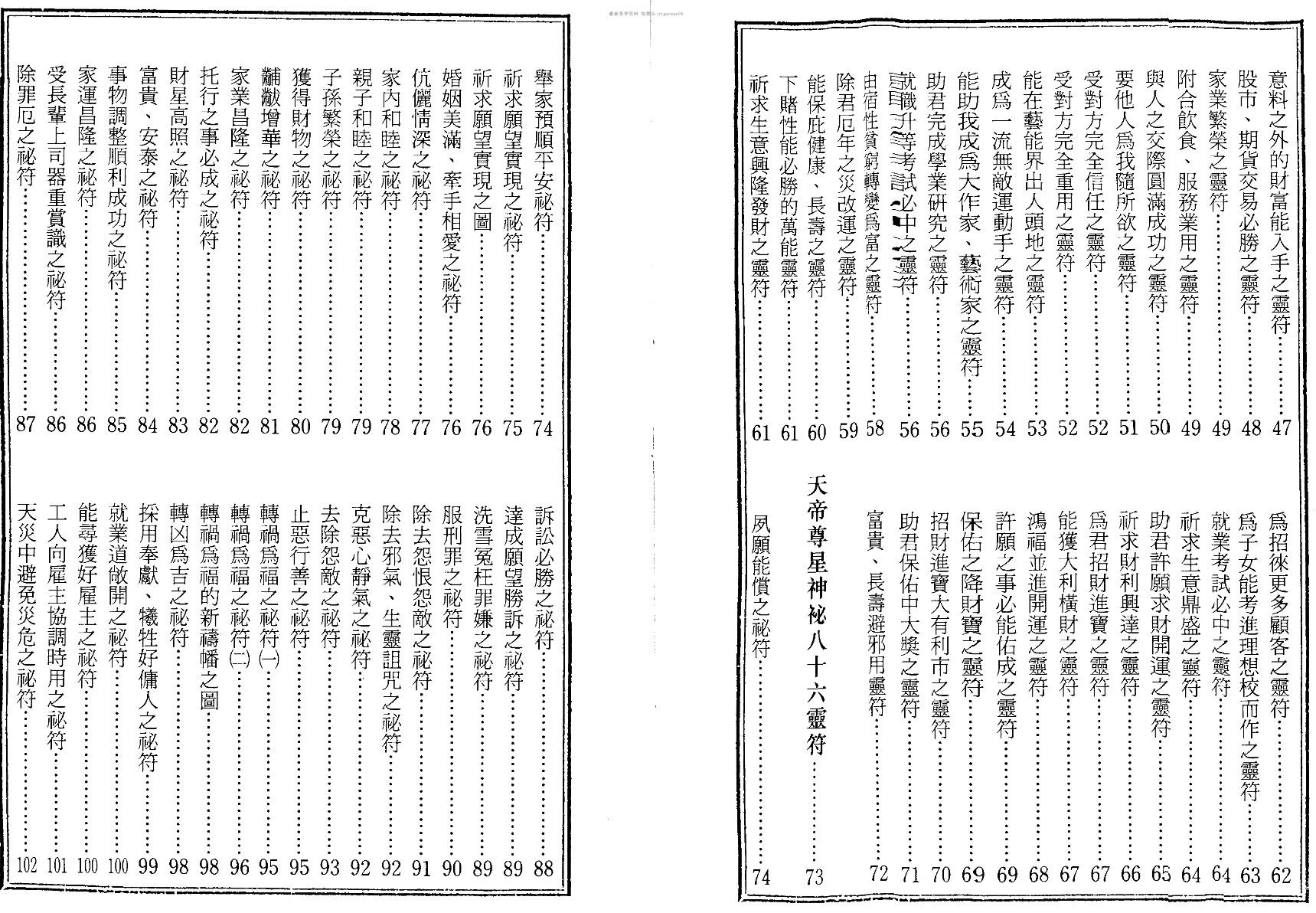 符咒神法通灵秘笈（龙潭阁藏版）书籍600多页插图2