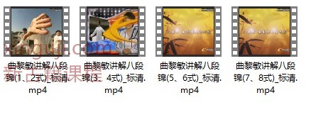 曲黎敏 讲八段锦（视频·全4集插图