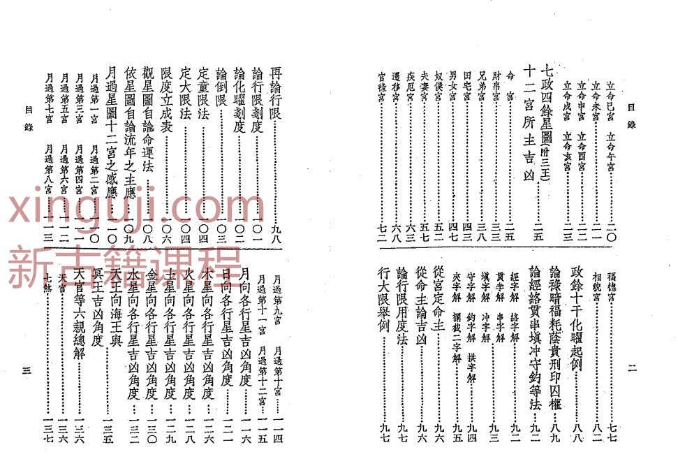 吴师青-中国七政四余星图析义插图1