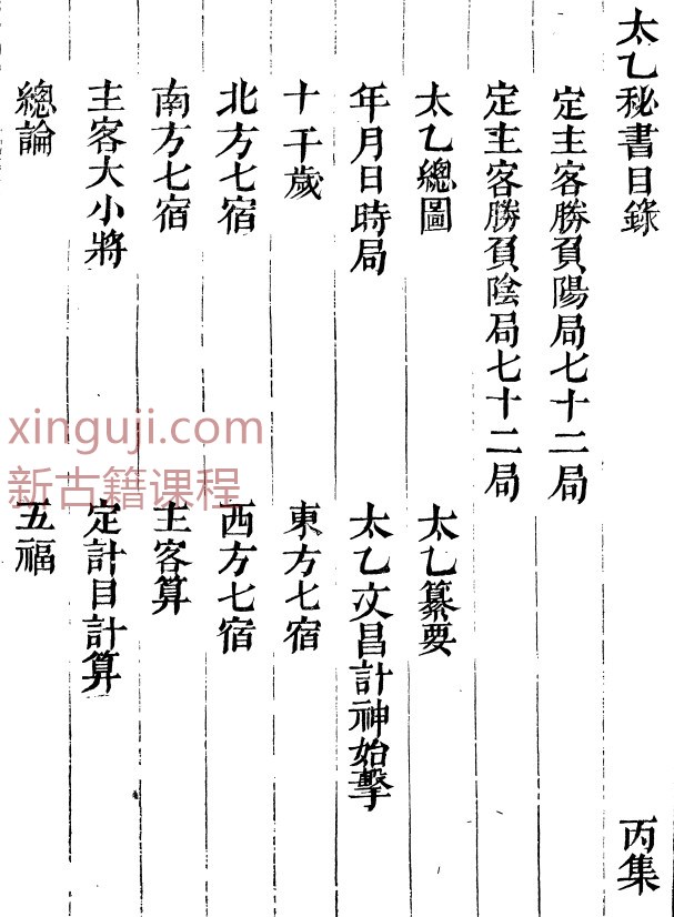 清隐山房丛书　太乙秘书.pdf插图1