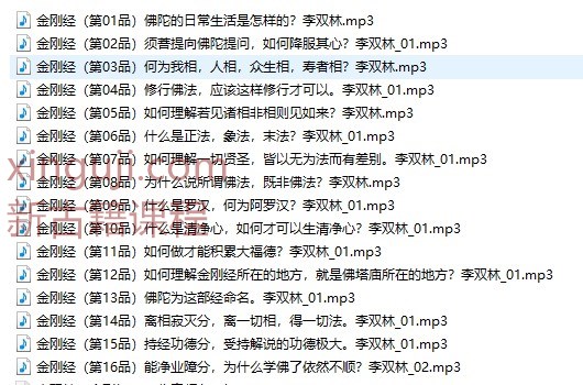 李双林《金刚经》16集音频讲解插图