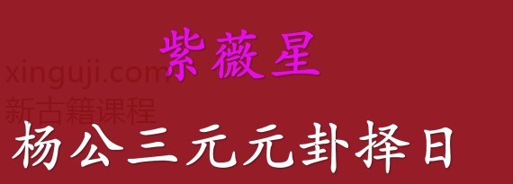 余老师 刘国胜弟子余永海-紫薇星、杨公三元元卦阴阳宅《初仲高级培训教学课程》+择日班高级课程电子书插图