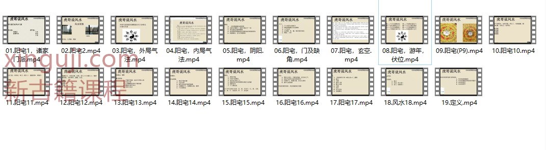 虎哥阳宅风水全套教学视频风水必学19集视频课程插图1