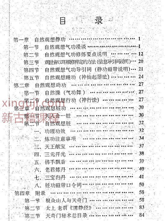 天奇门秘术之一–自然观想气功.pdf插图