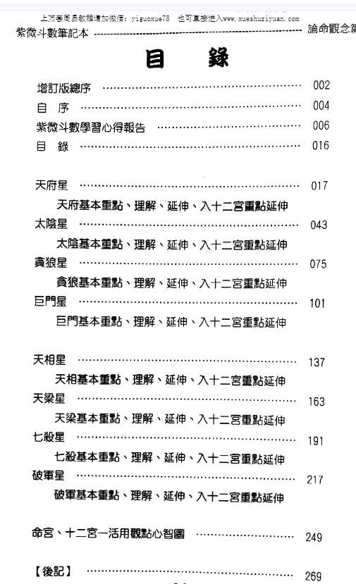 贺春荣 紫微斗数笔记本 论命观念篇 天府系增订版.pdf插图1