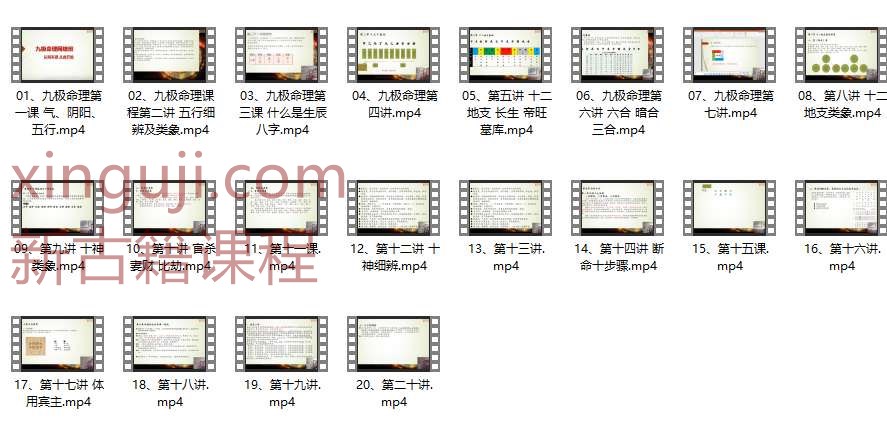 杨明《九极命理》20集插图