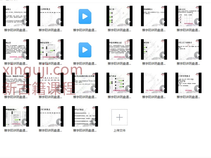 蔡于阳奇门遁甲21集视频插图