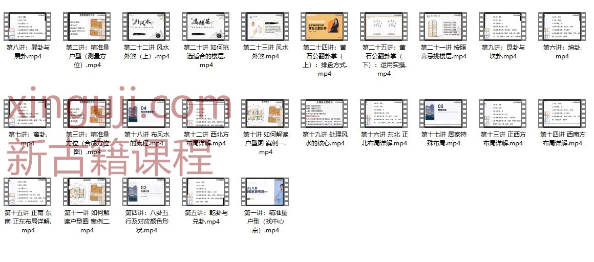 240721【一帆风顺】风水初阶系列课插图