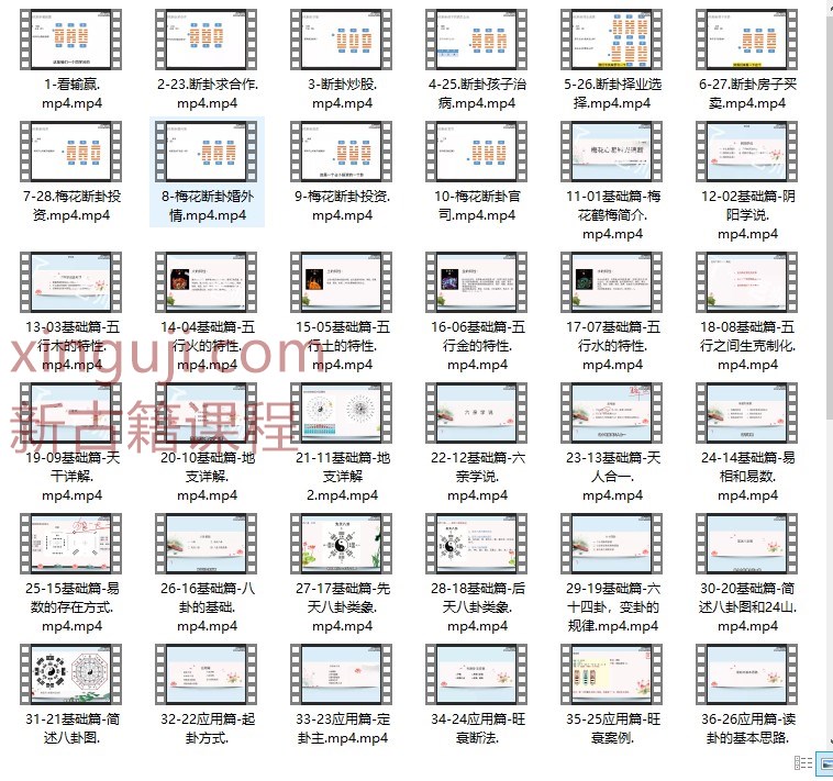 文曾梅花易数时光速断60视频插图