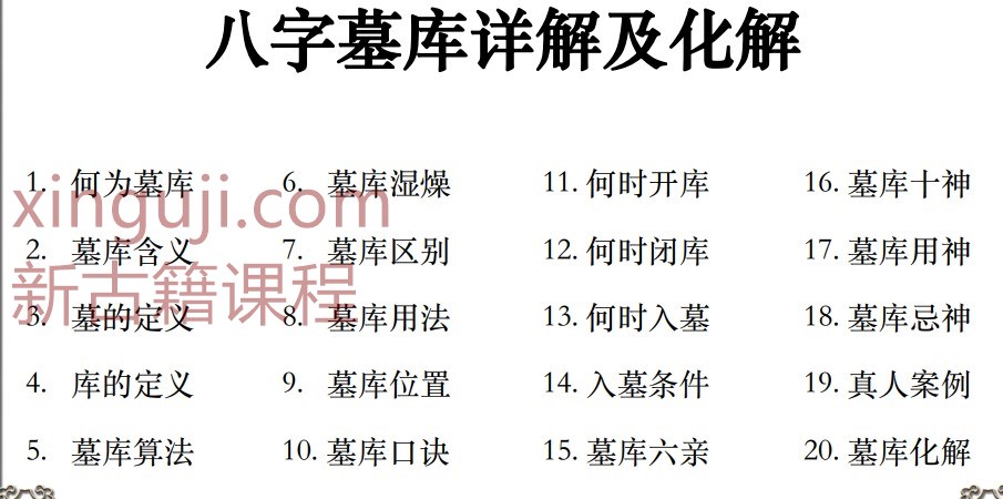 高雅兰交付课《八字墓库详解及化解》283页插图1