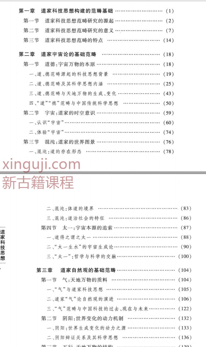 道家科技思想范畴引论插图1