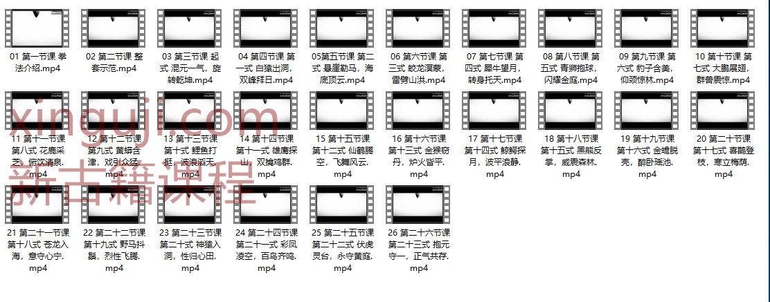 许微含《武当太乙五行拳》视频26集插图