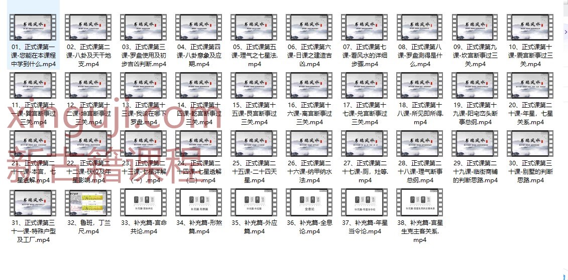 张书瑞《阳宅正式课》38集插图