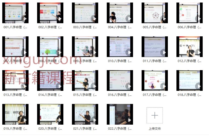 黎荔《八字命理》传承班22节视频课插图